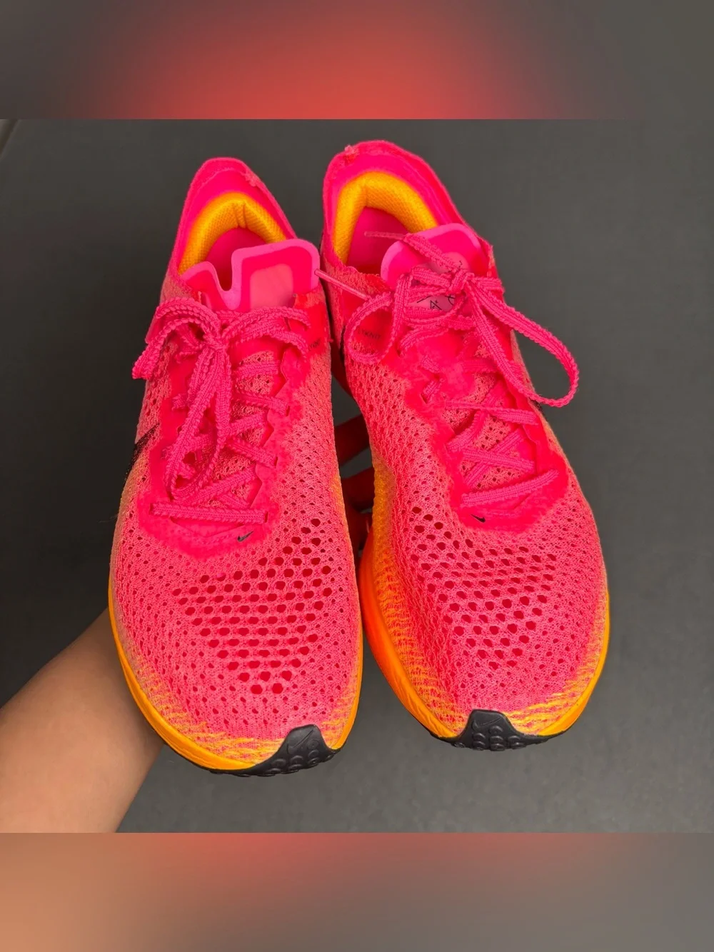Nike ZoomX VaporFly Next 3 Hyper Pink  Womens Running Racing Shoes Size 9